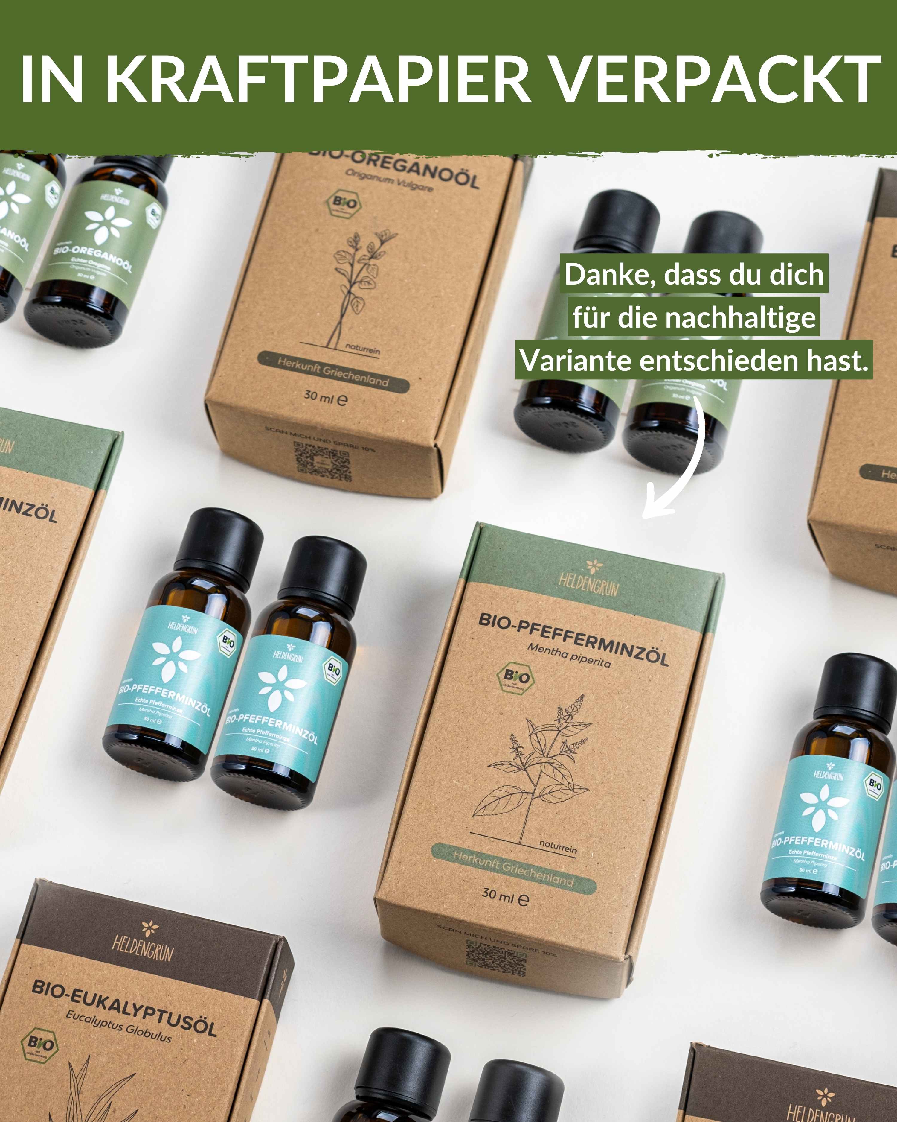 Heldengrün® Bio-Oregano Öl Duftöle Heldengrün