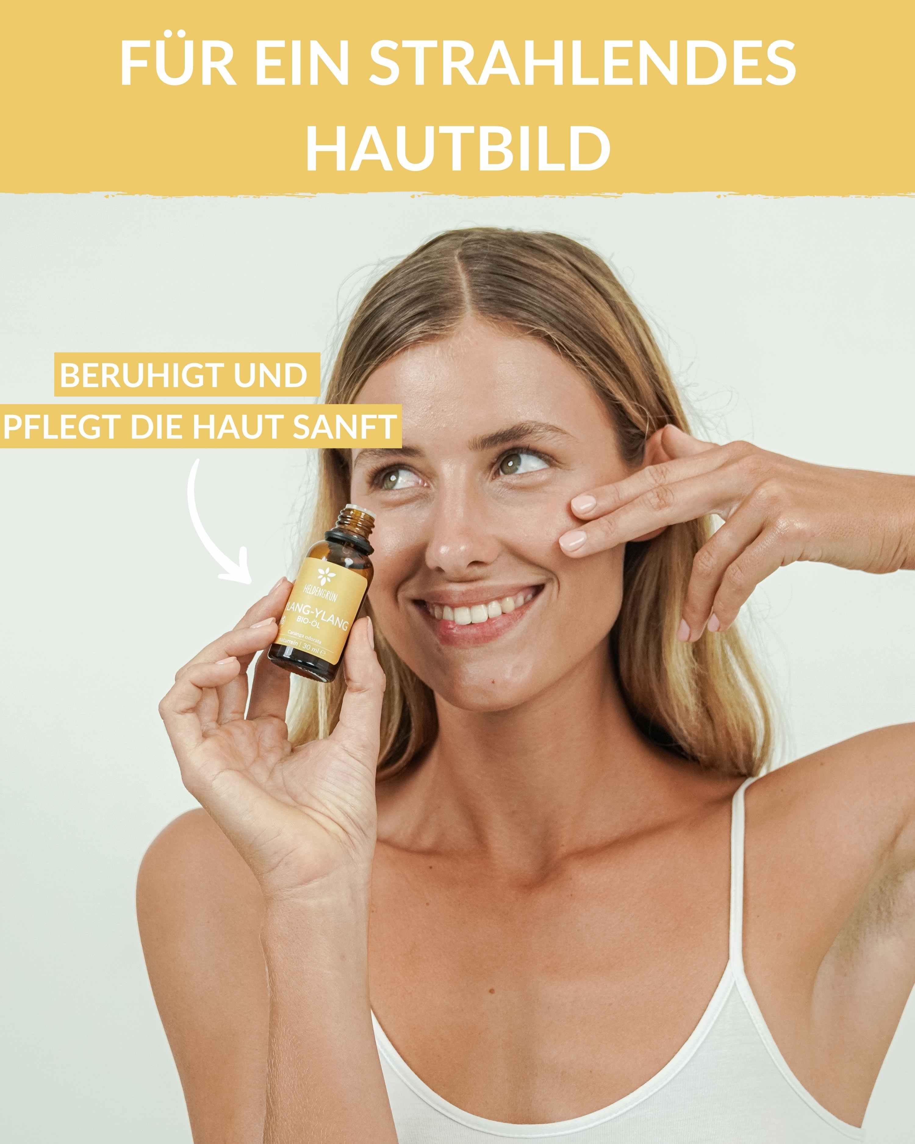 Bio-Ylang-Ylang Öl Heldengrün