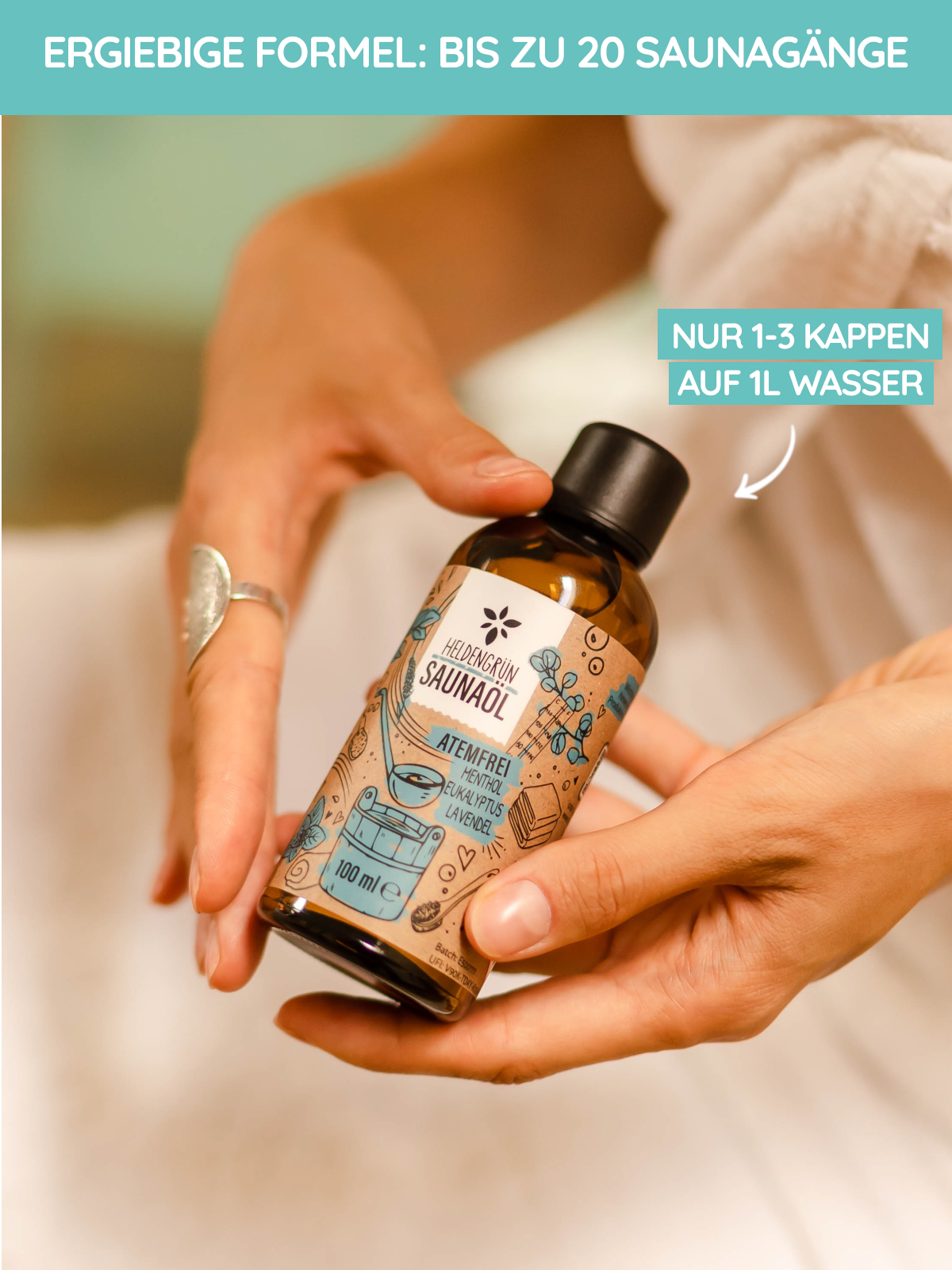 Saunaöl "Atemfrei" Heldengrün