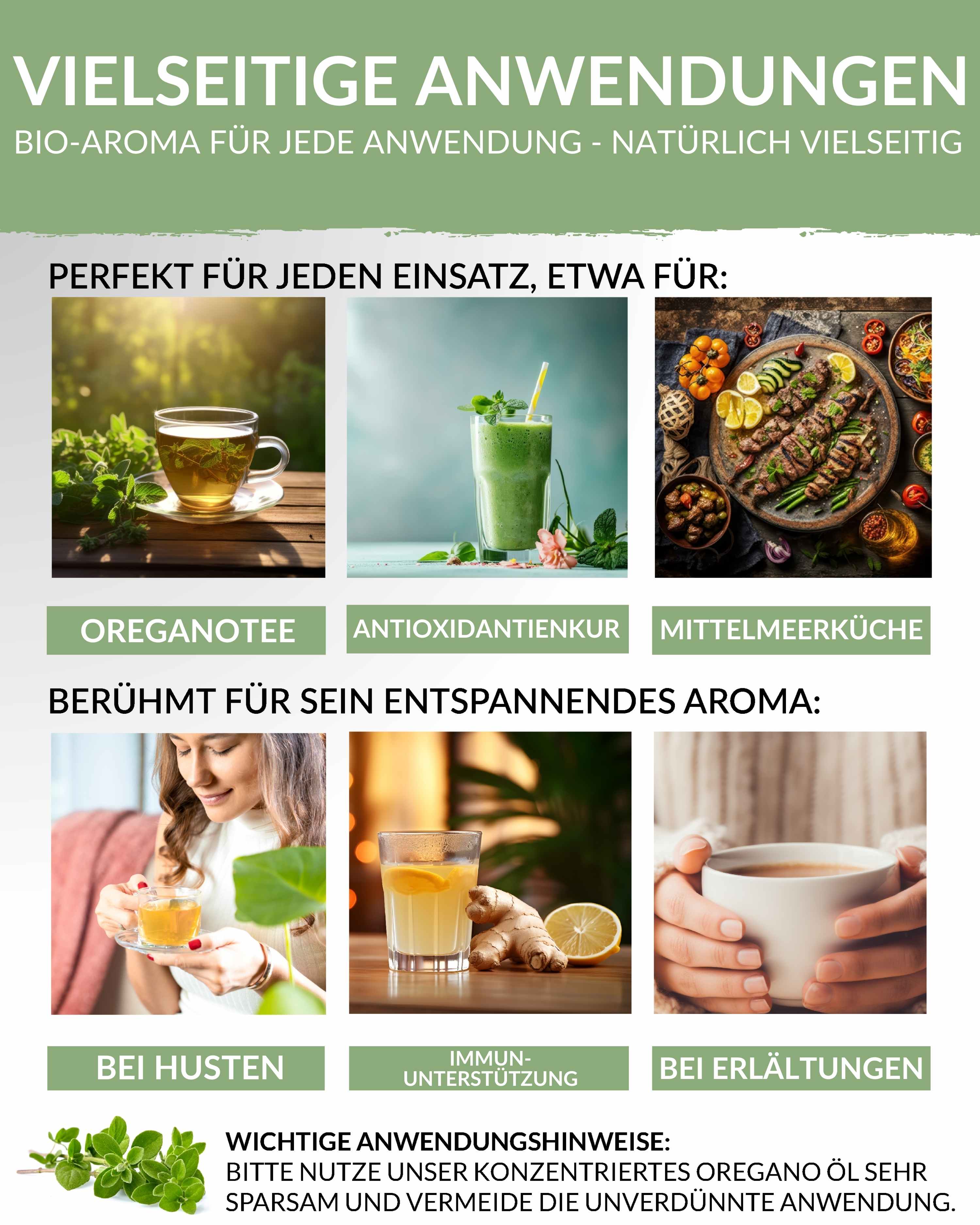 Heldengrün® Bio-Oregano Öl Duftöle Heldengrün