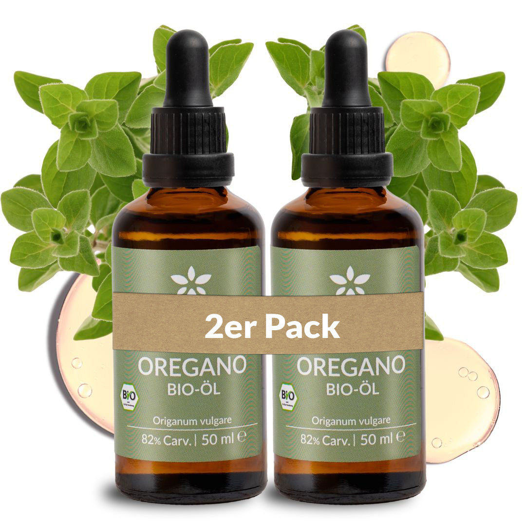 Bio-Oreganoöl Vorteilspack Heldengrün