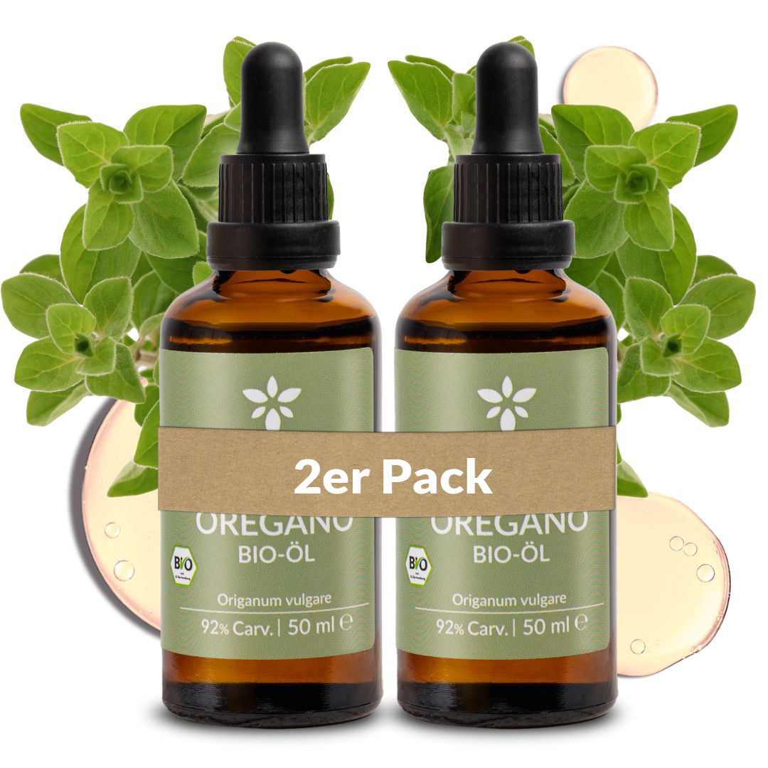 Bio-Oreganoöl (>92% Carvacrol) Heldengrün