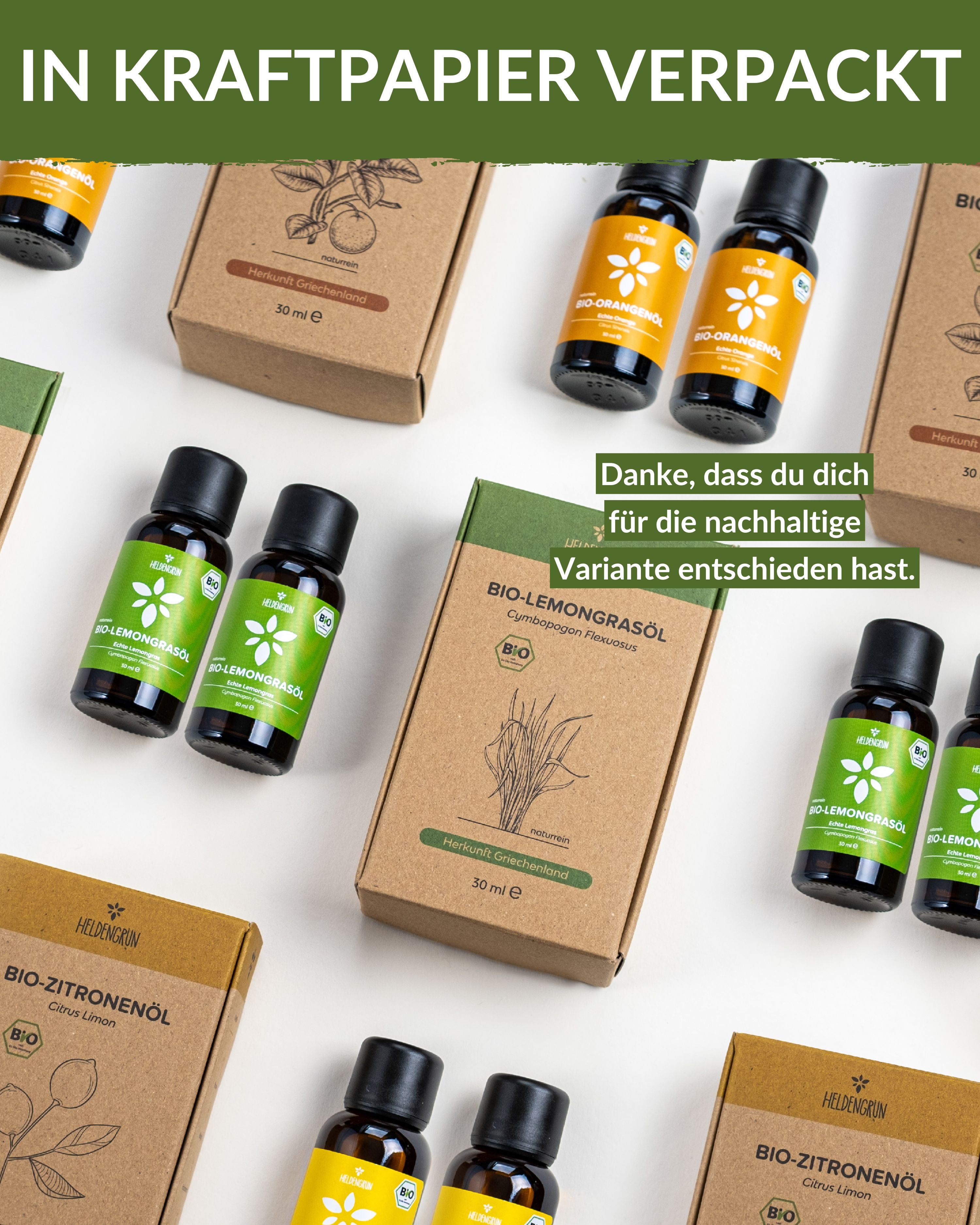 Haar-Booster Set Heldengrün