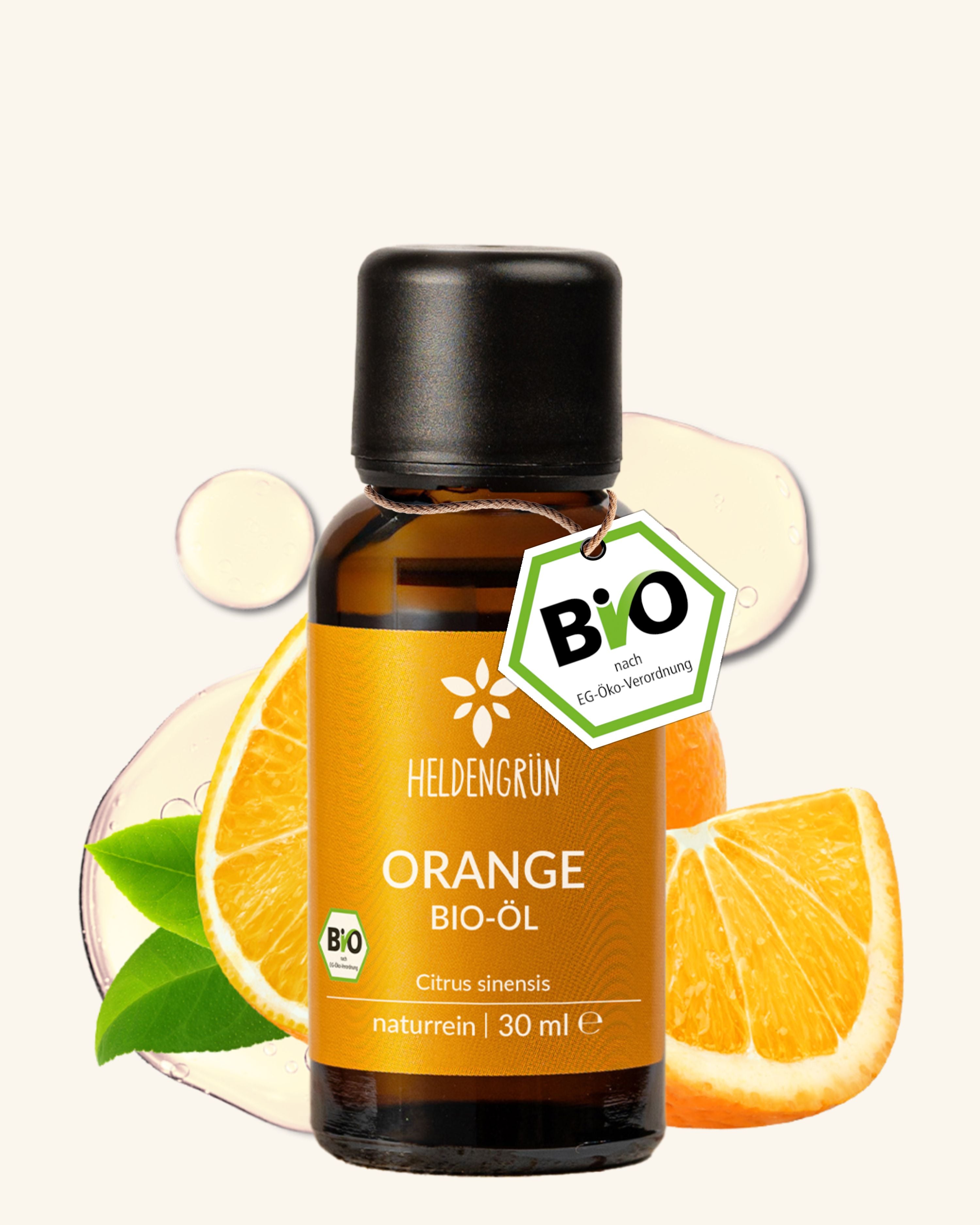Bio-Orangenöl Duftöle Heldengrün
