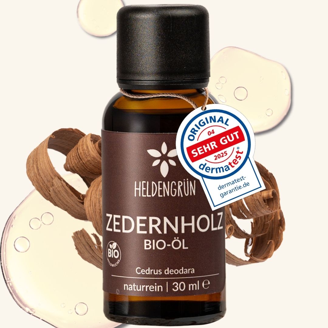 Bio-Zedernholzöl Heldengrün