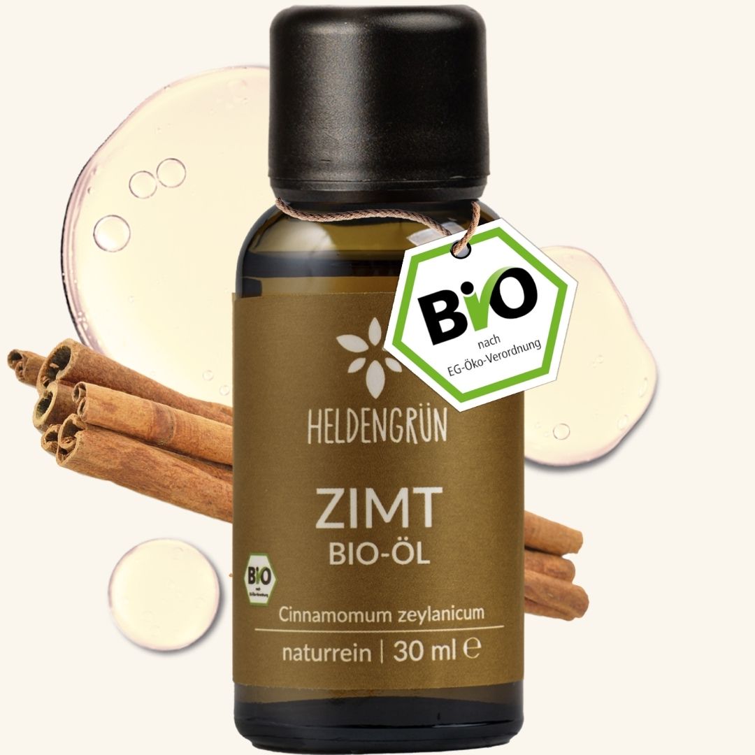 Bio Zimtöl aus Ceylon kaufen – zum Einnehmen & Diffuser – Heldengrün