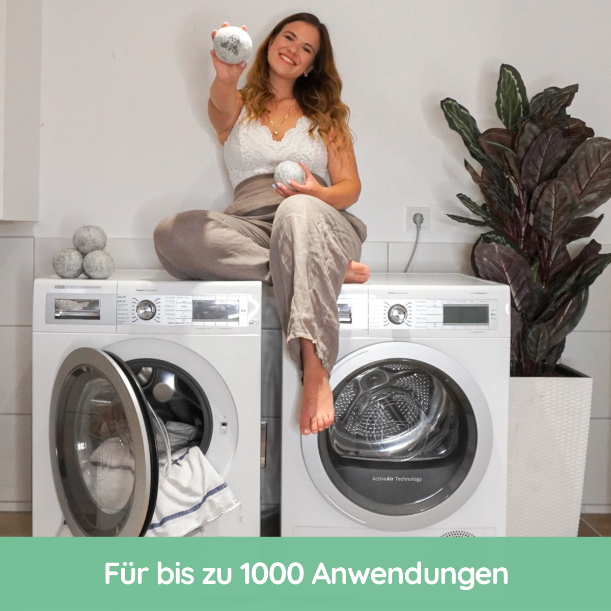 Heldengrün® Öko-Trocknerbälle Trocknerball Heldengrün