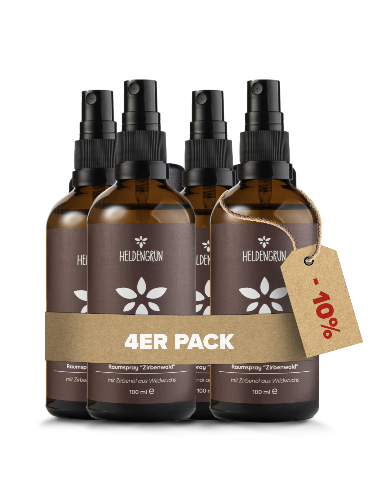 Heldengrün Zirbenspray - Natürlich entspannen! Duftöle Heldengrün