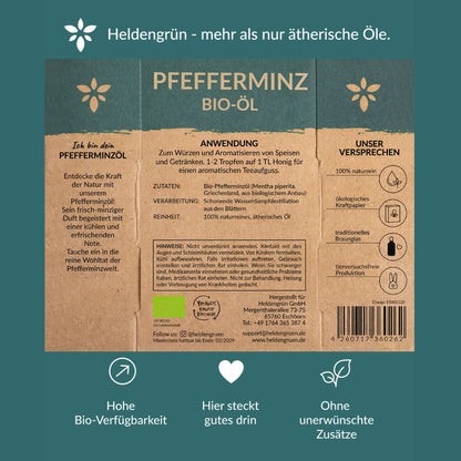 Bio-Pfefferminzöl
