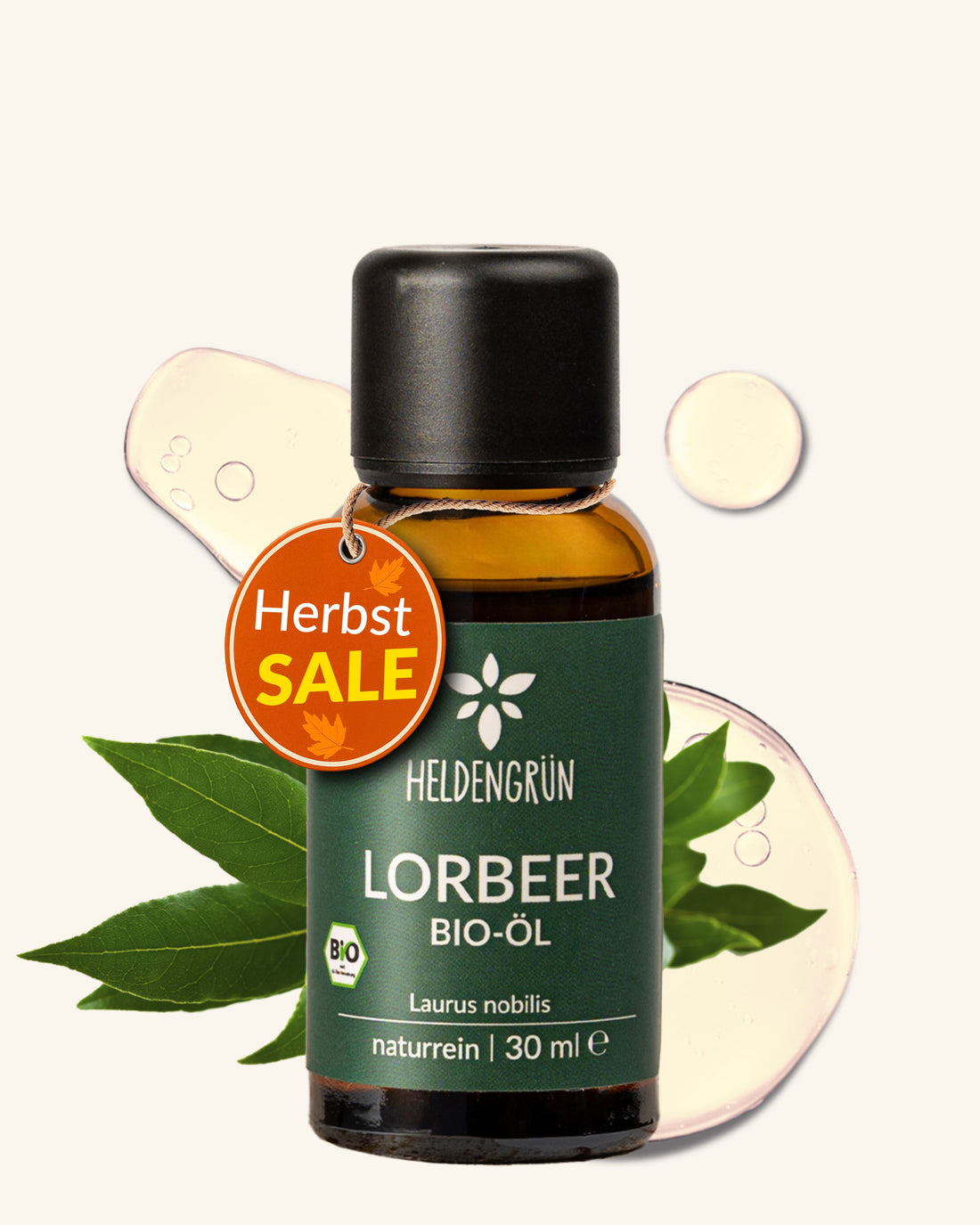 Bio-Lorbeeröl Heldengrün