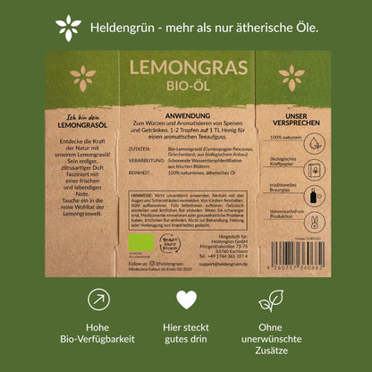 Bio-Lemongrasöl