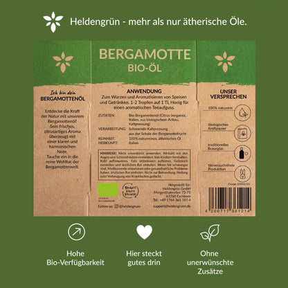 Bio-Bergamotteöl