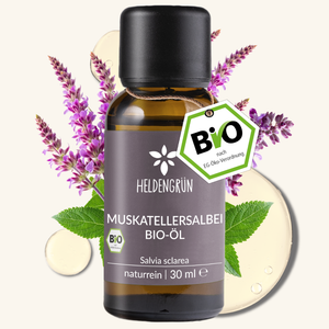 Bio Muskatellersalbei Ätherisches Öl Heldengrün