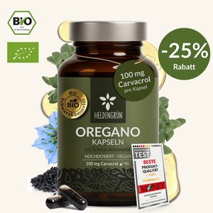 Oregano-Schwarzkümmel Kapseln Kapseln Heldengrün