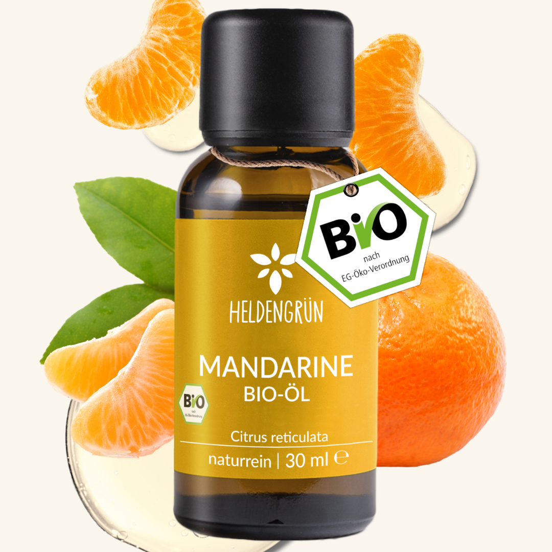 Bio Mandarinenöl Ätherisches Öl Heldengrün