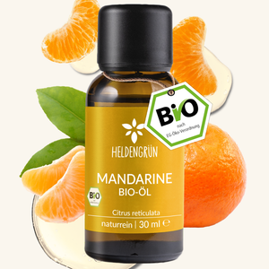 Bio Mandarinenöl Ätherisches Öl Heldengrün