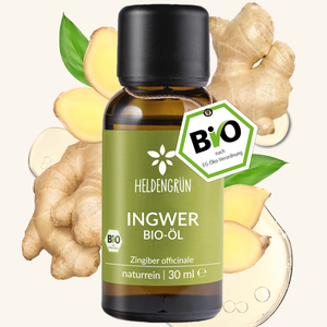 Bio Ingweröl Ätherisches Öl Heldengrün