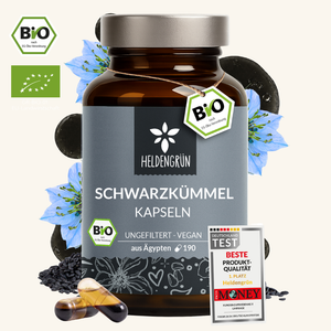 Schwarzkümmelöl Kapseln Heldengrün