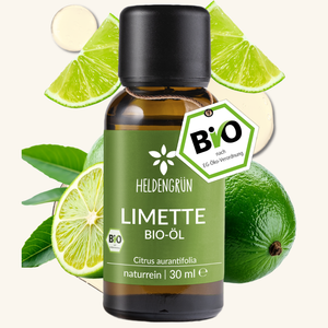 Bio Limettenöl Ätherisches Öl Heldengrün