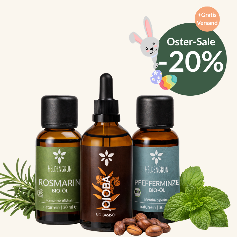 Kraftloses Haar ohne Volumen? Haar-Booster Set Heldengrün – 20% günstiger
