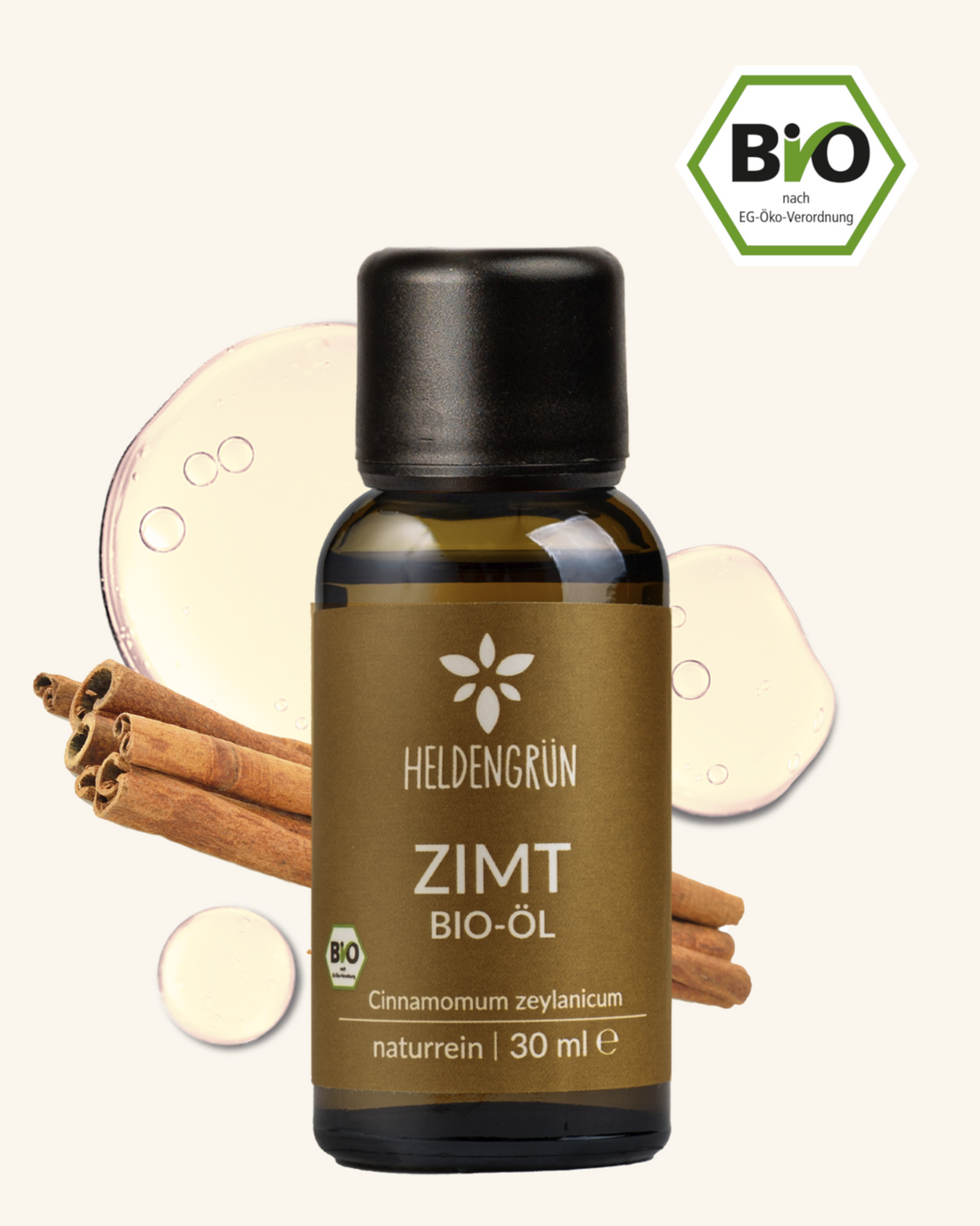Bio-Zimtöl Heldengrün