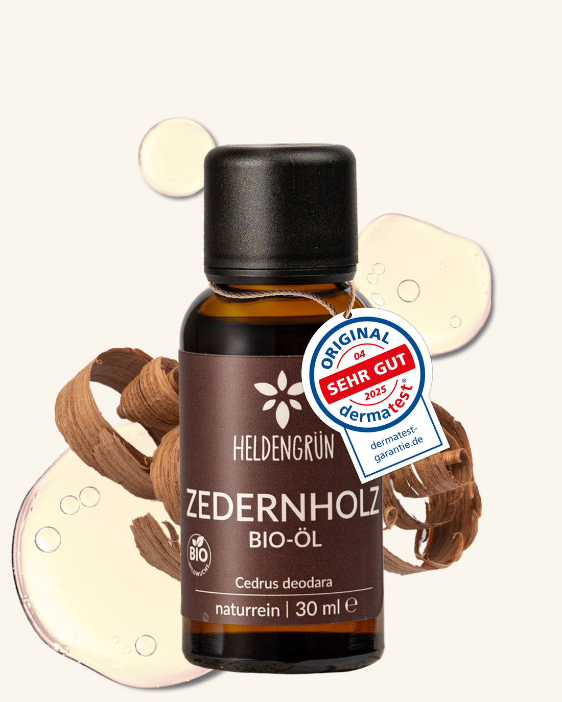 Bio-Zedernholzöl Heldengrün