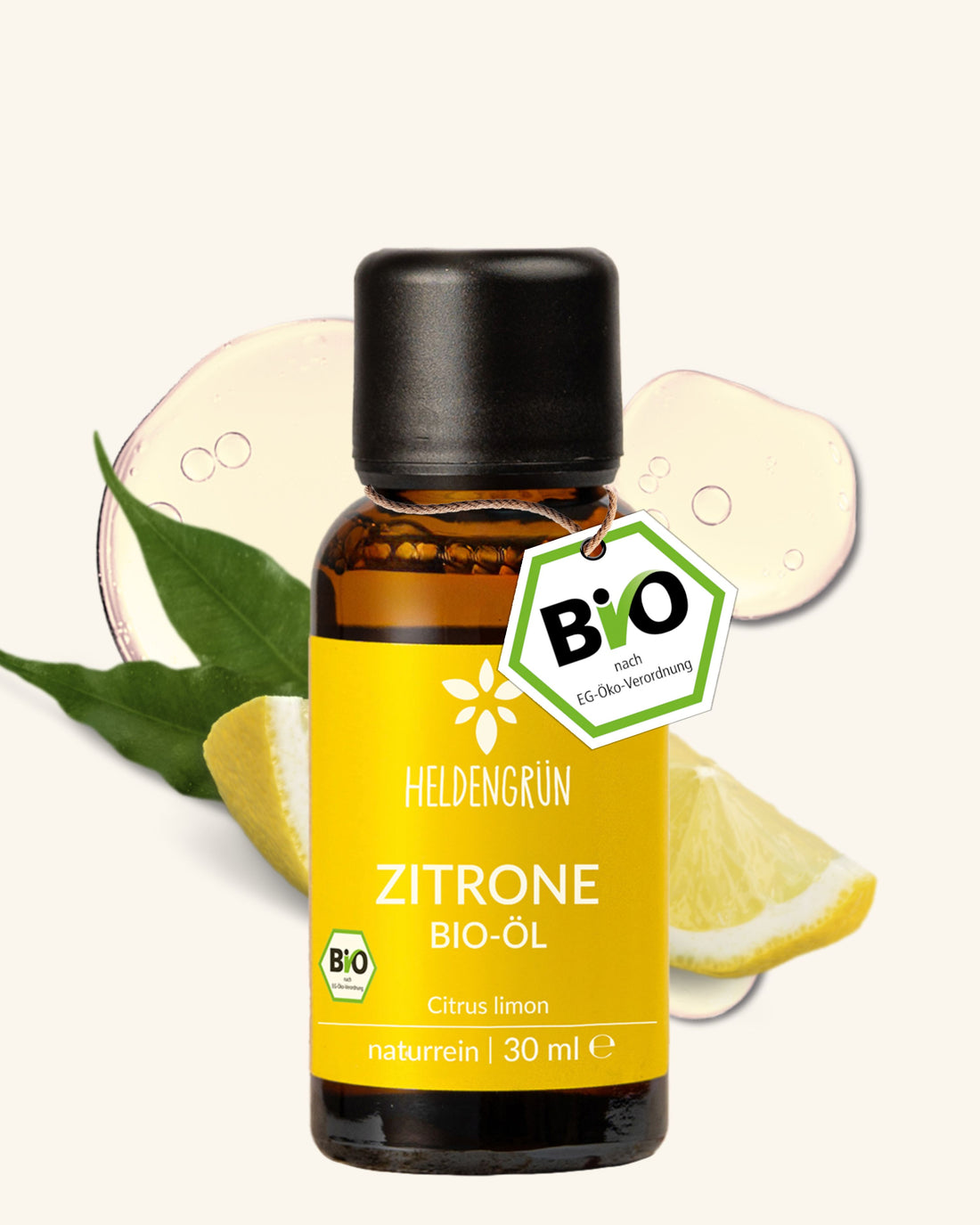Bio-Zitronenöl Duftöle Heldengrün