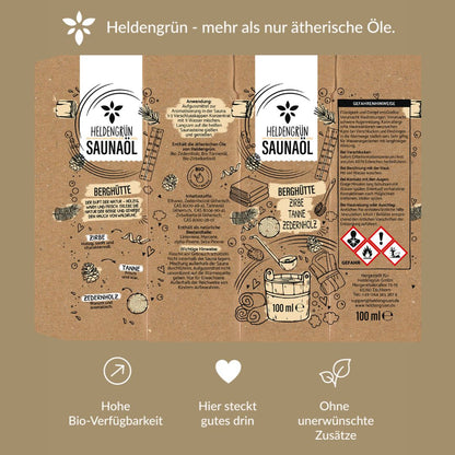 Saunaöl &quot;Berghütte&quot;