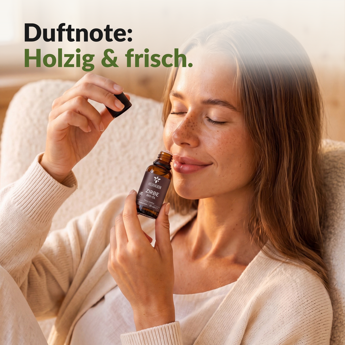 Bio-Zirbenöl Ätherisches Öl Heldengrün