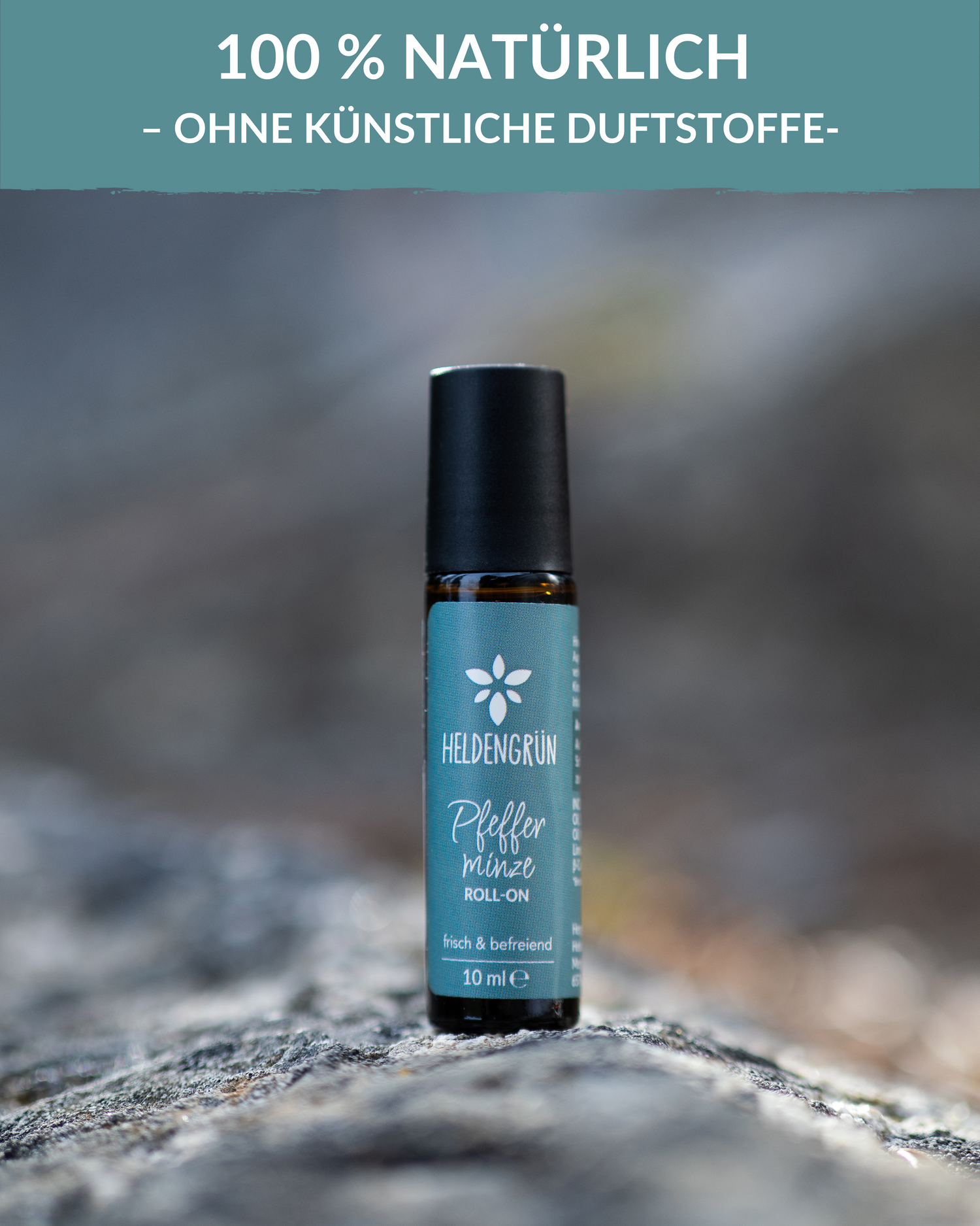 Roll-on: Pfefferminze Heldengrün
