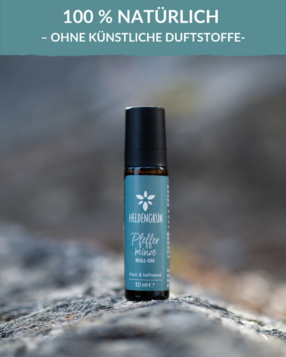 Roll-on: Pfefferminze Heldengrün