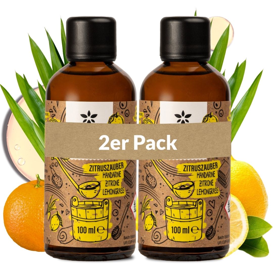 Saunaöl &quot;Zitruszauber&quot; Heldengrün
