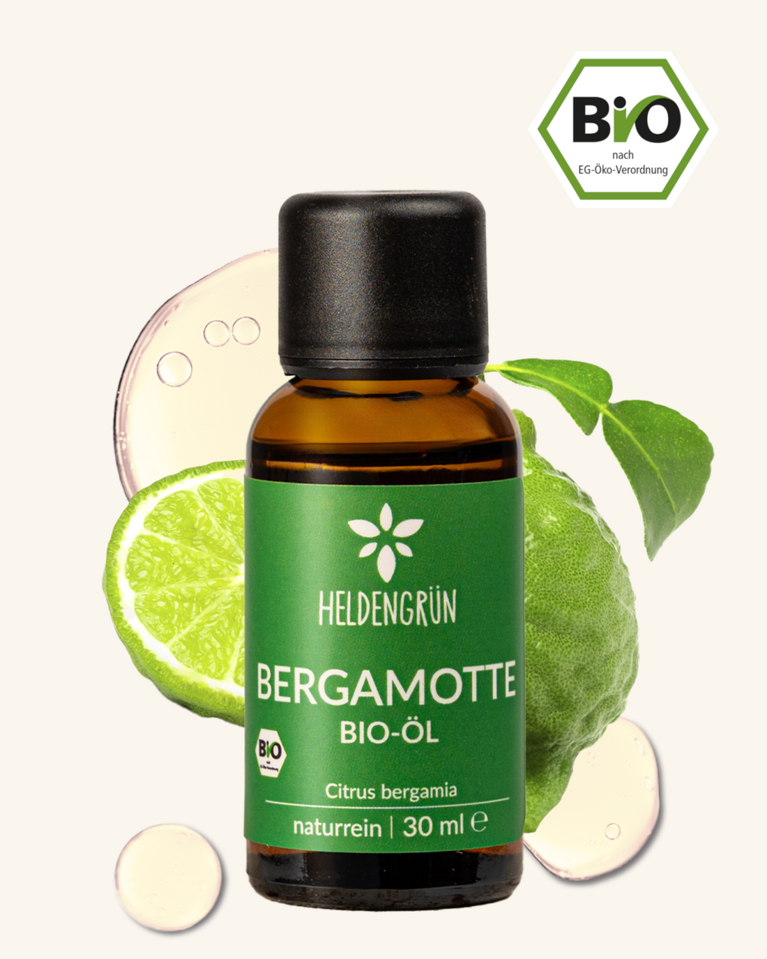 Bio-Bergamotteöl Heldengrün