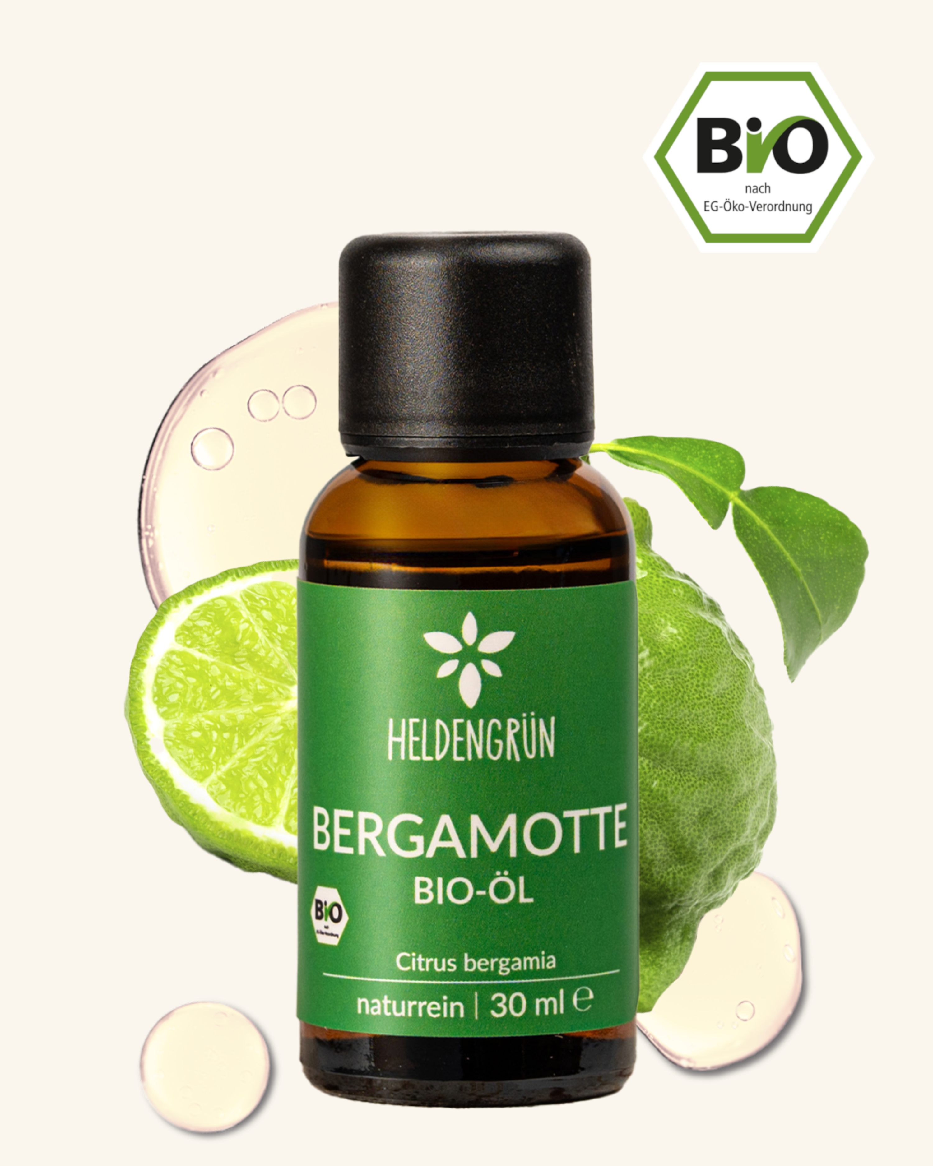 Bio-Bergamotteöl Heldengrün