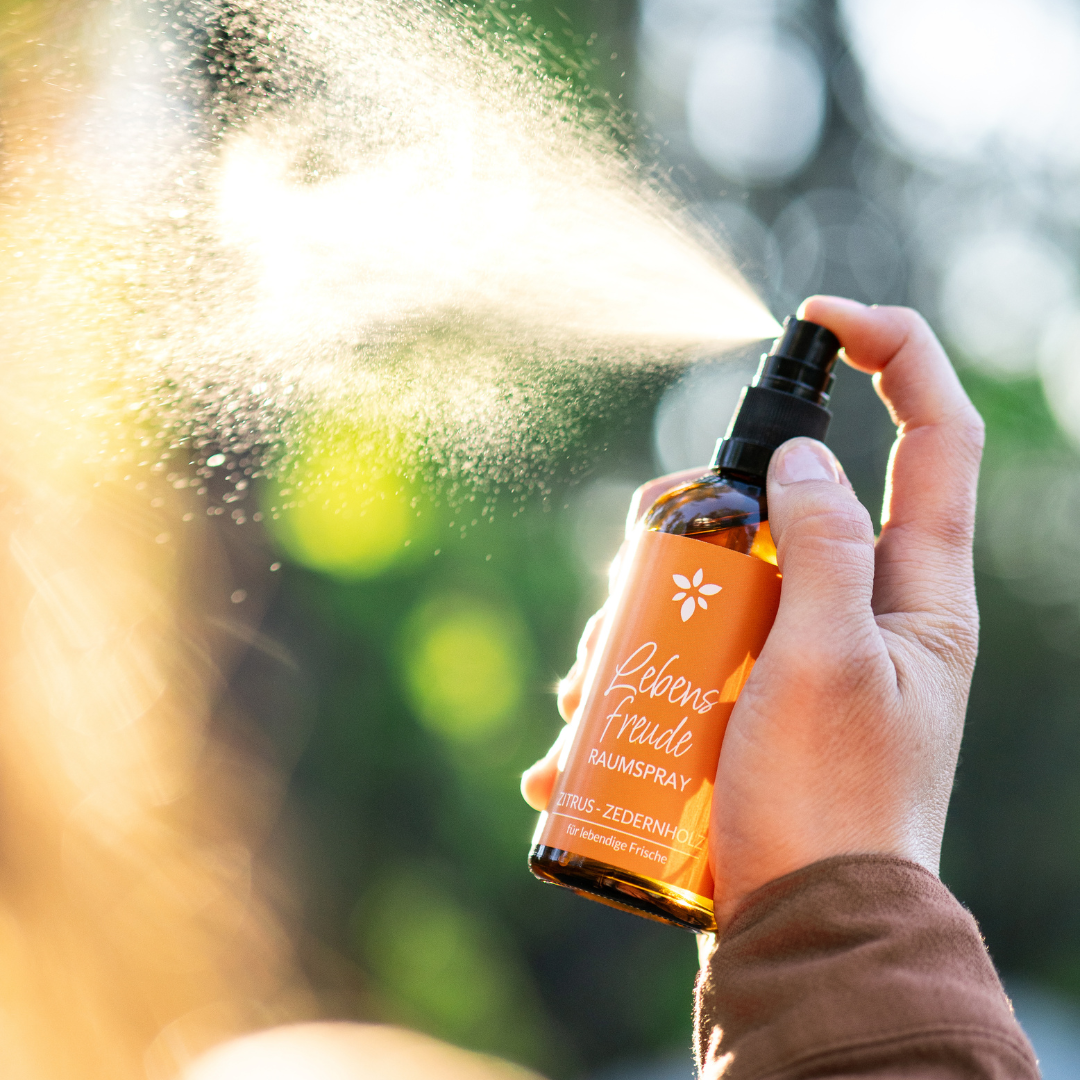 Raumspray &quot;Lebensfreude&quot; Raumspray Heldengrün