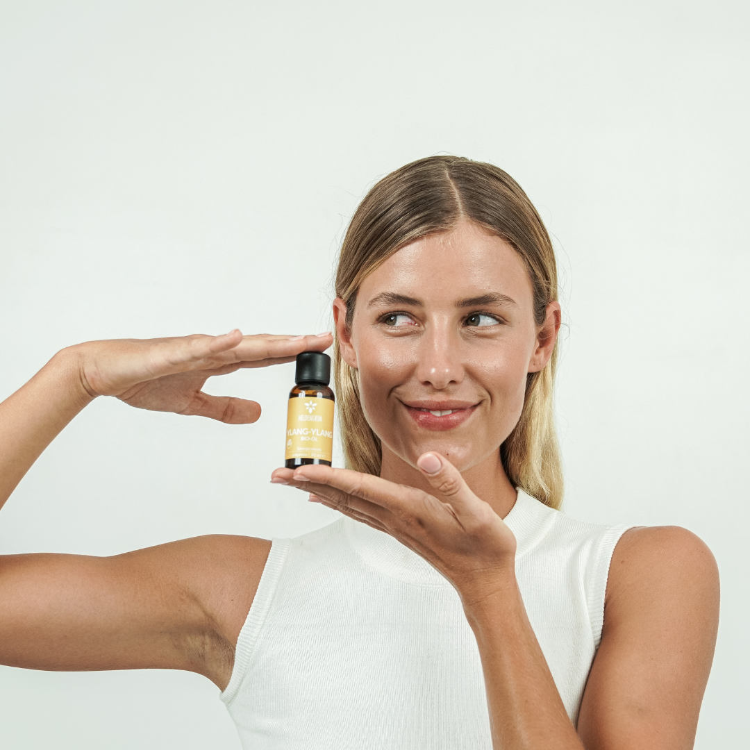 Bio-Ylang-Ylang Öl Heldengrün