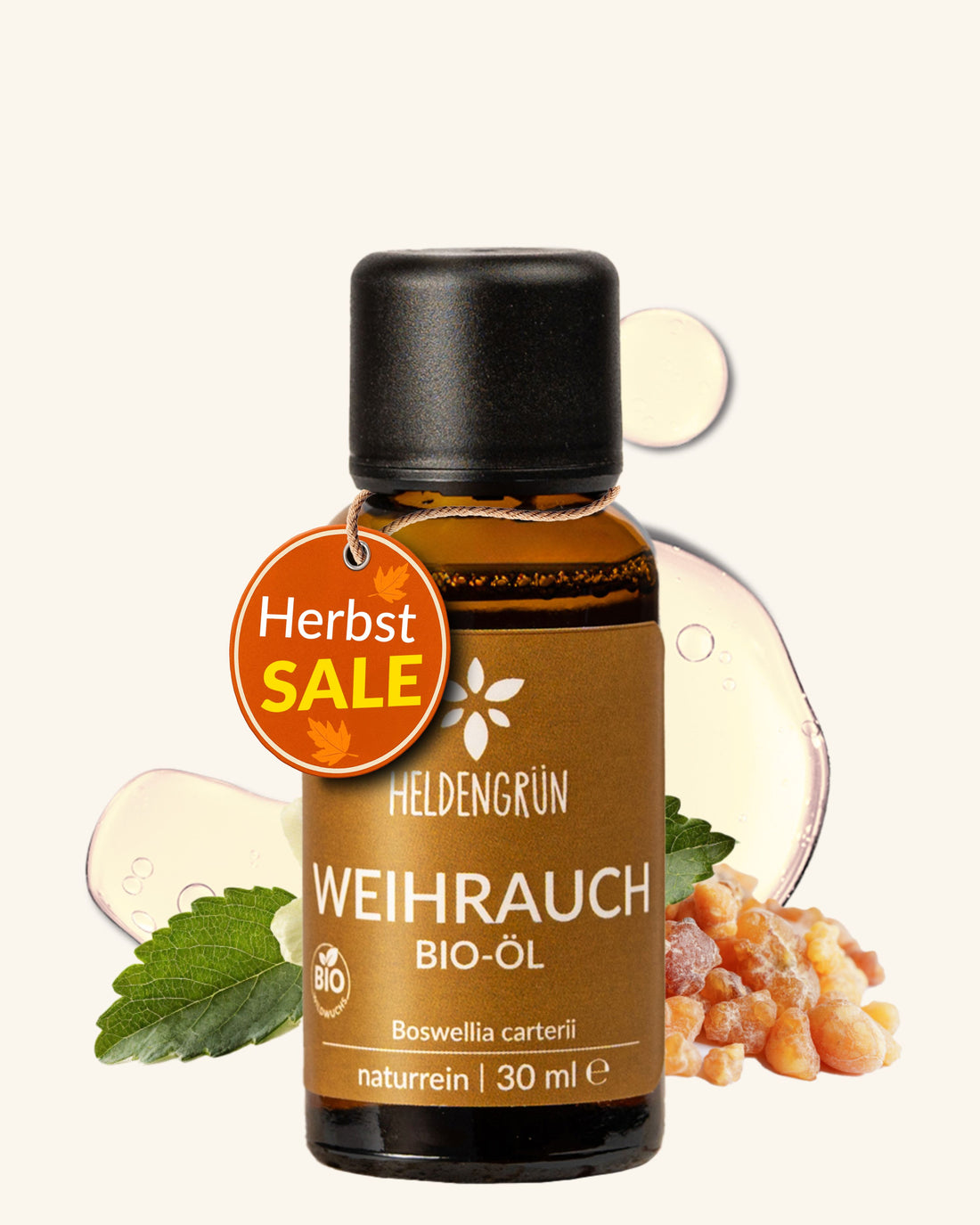 Bio-Weihrauchöl Heldengrün