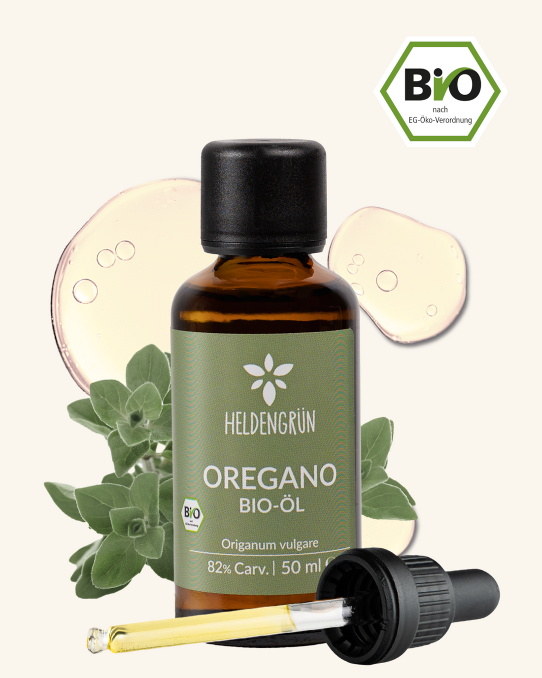 Bio-Oreganoöl Vorteilspack Heldengrün