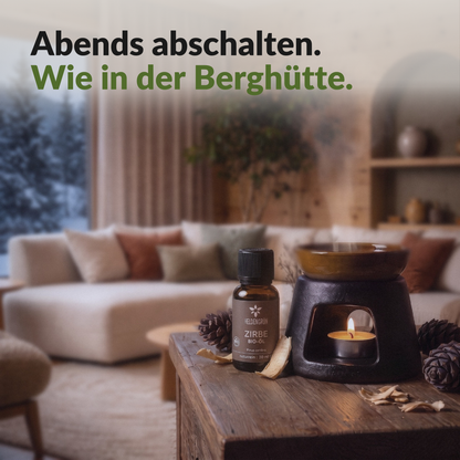Bio-Zirbenöl Ätherisches Öl Heldengrün
