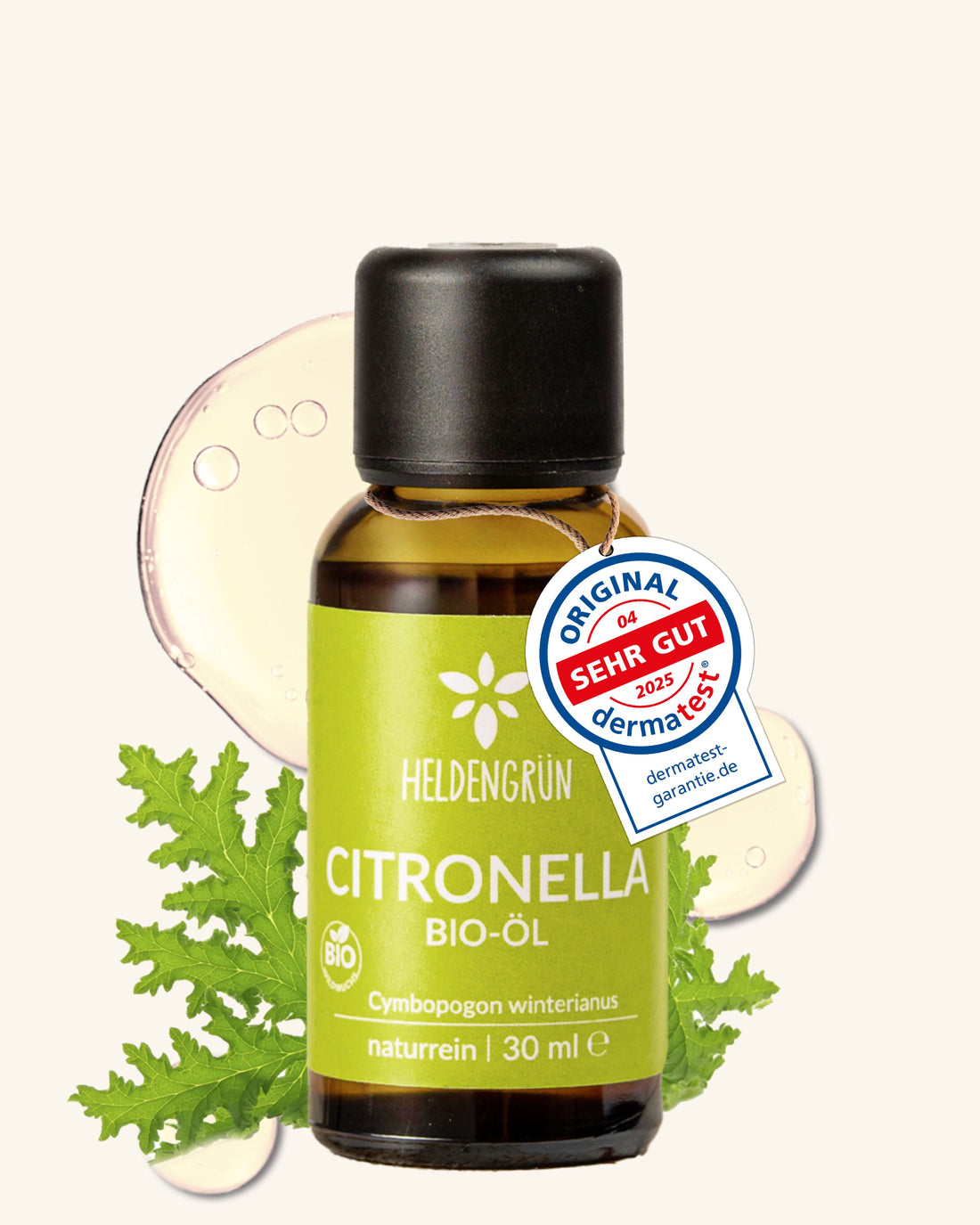 Bio-Citronellaöl Heldengrün