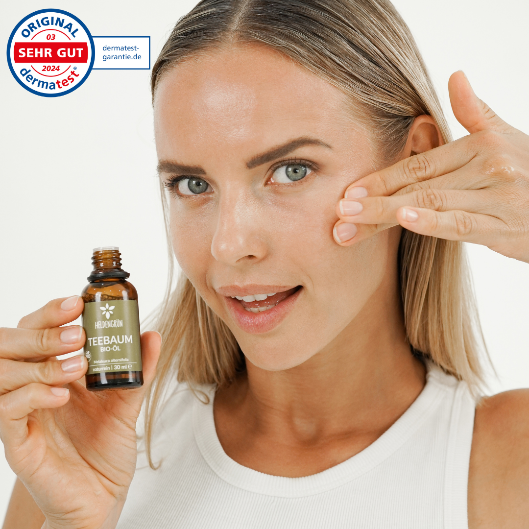 Teebaumöl Heldengrün