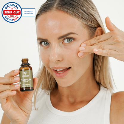 Teebaumöl Heldengrün