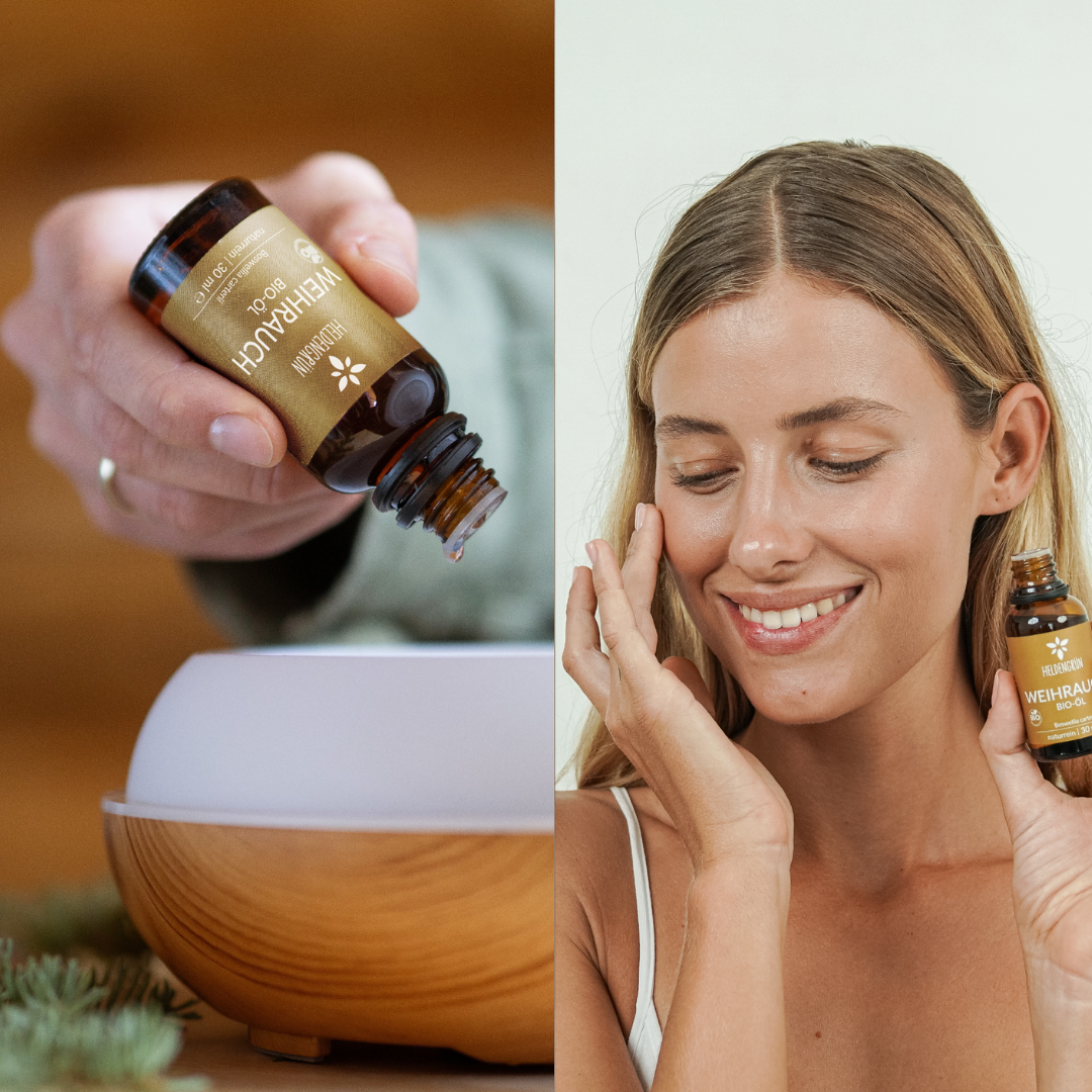 Bio-Weihrauchöl Ätherisches Öl Heldengrün