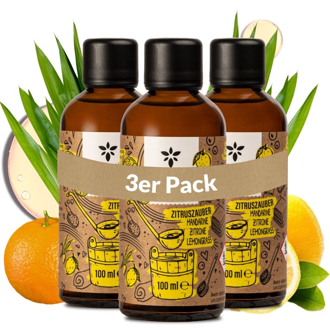 Saunaöl &quot;Zitruszauber&quot; Heldengrün