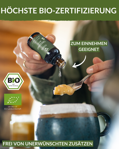 Bio-Oreganoöl Duftöle Heldengrün