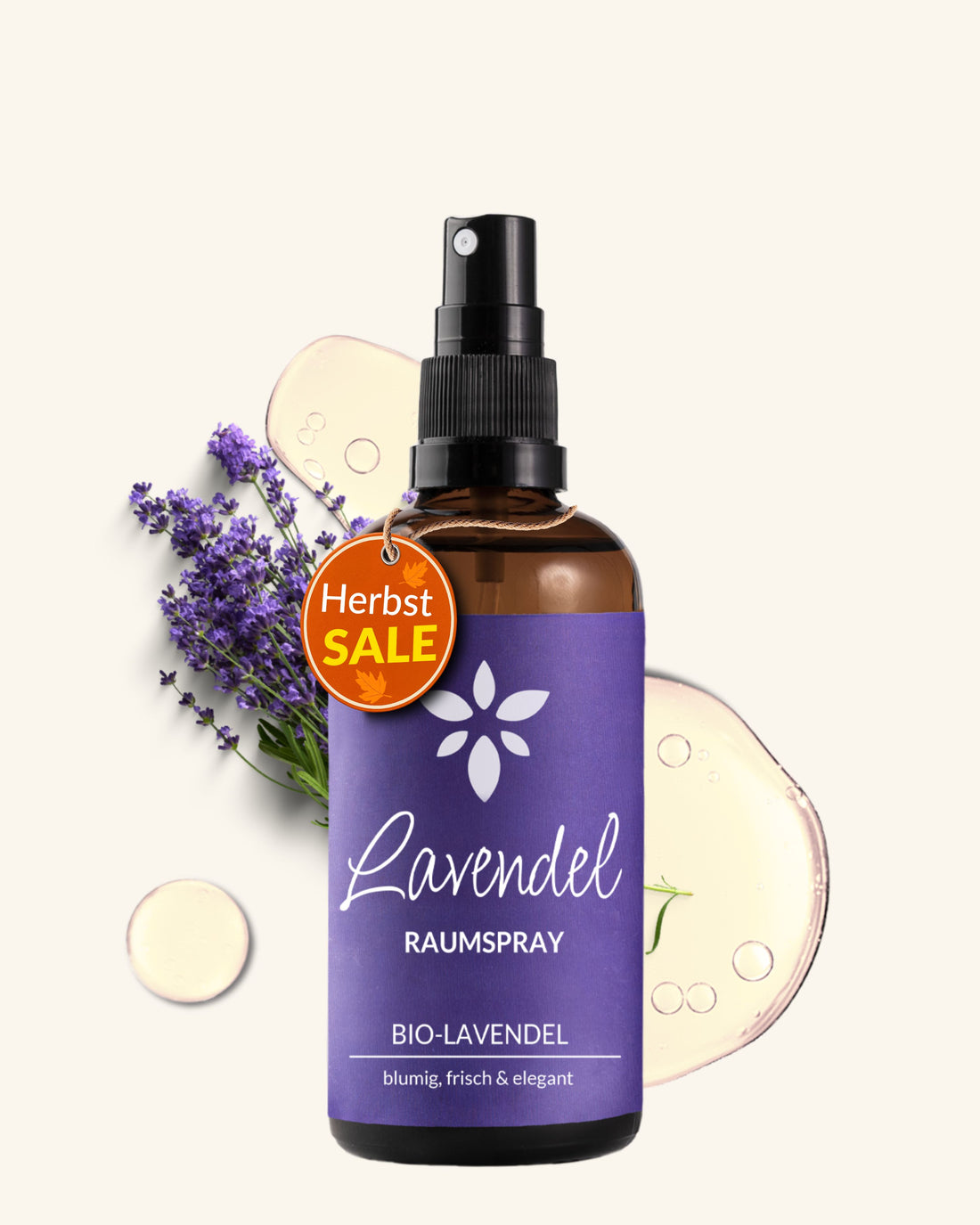 Raumspray Lavendel Duftöle Heldengrün