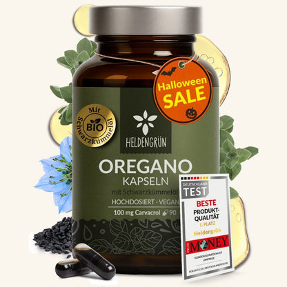 Oregano-Schwarzkümmel Kapseln