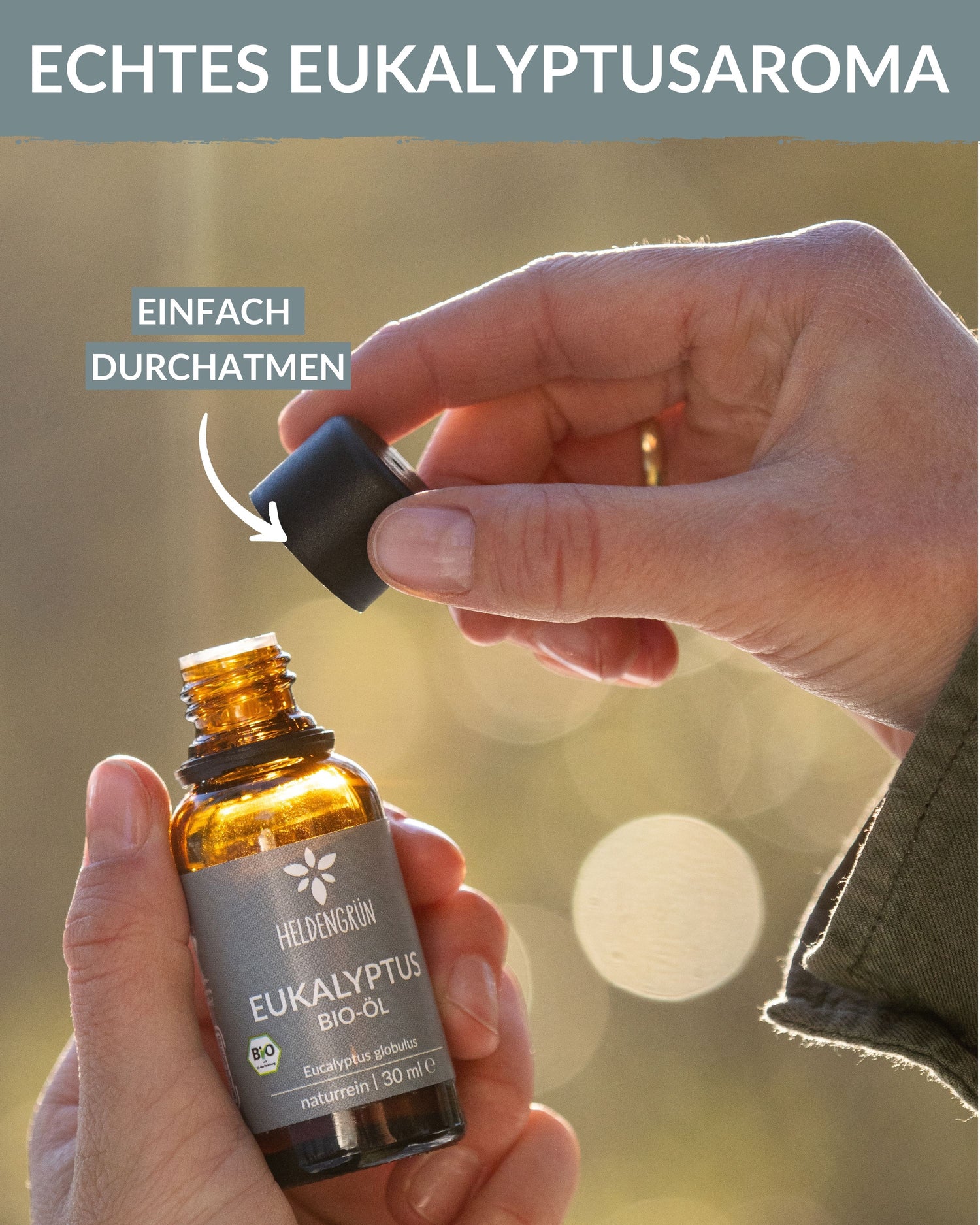 Bio-Eukalyptusöl Duftöle Heldengrün