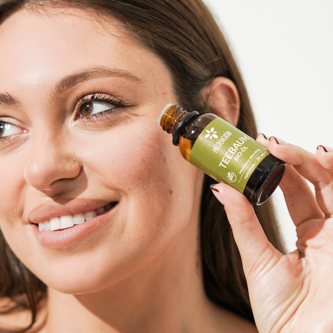 Teebaumöl Heldengrün