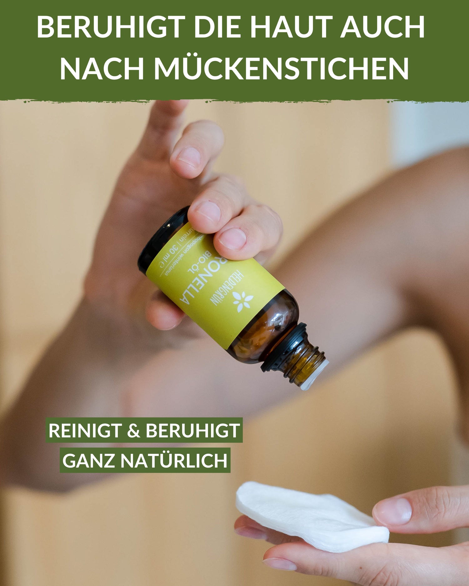 Anti-Mücken Set  Heldengrün